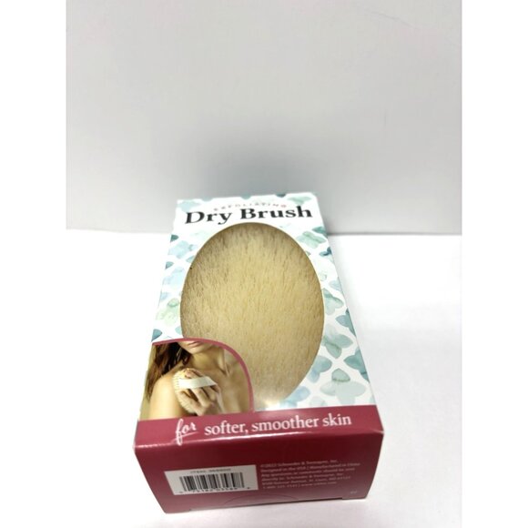 Exfoliating Body Dry Brush Soft Natural Bristle Skin Care Spa Tool Gentle Scrub - Picture 4 of 5